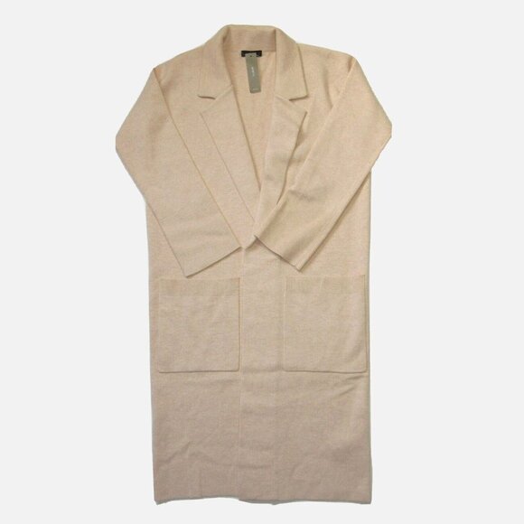 NWT J.Crew Ella in Heather Pale Pink Open-Front Sweater Blazer Cardigan XXS $178